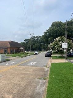the Bart Street / South Street Multi-Use Path Pavement Markings