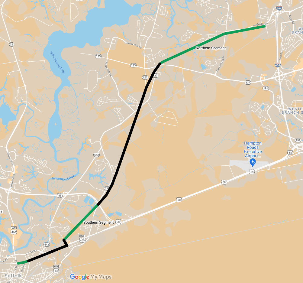 Seaboard Coastline Trail (planned, existing)