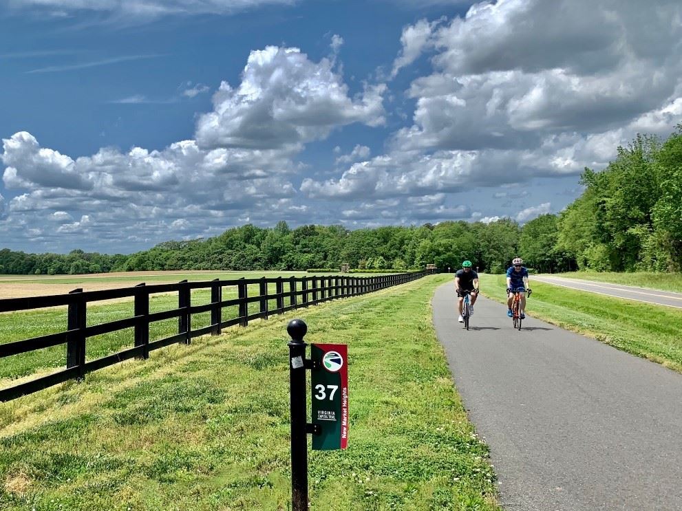 Rural Nature of Virginia Capital Trail photo