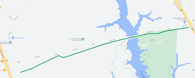Airport Road Trail map2